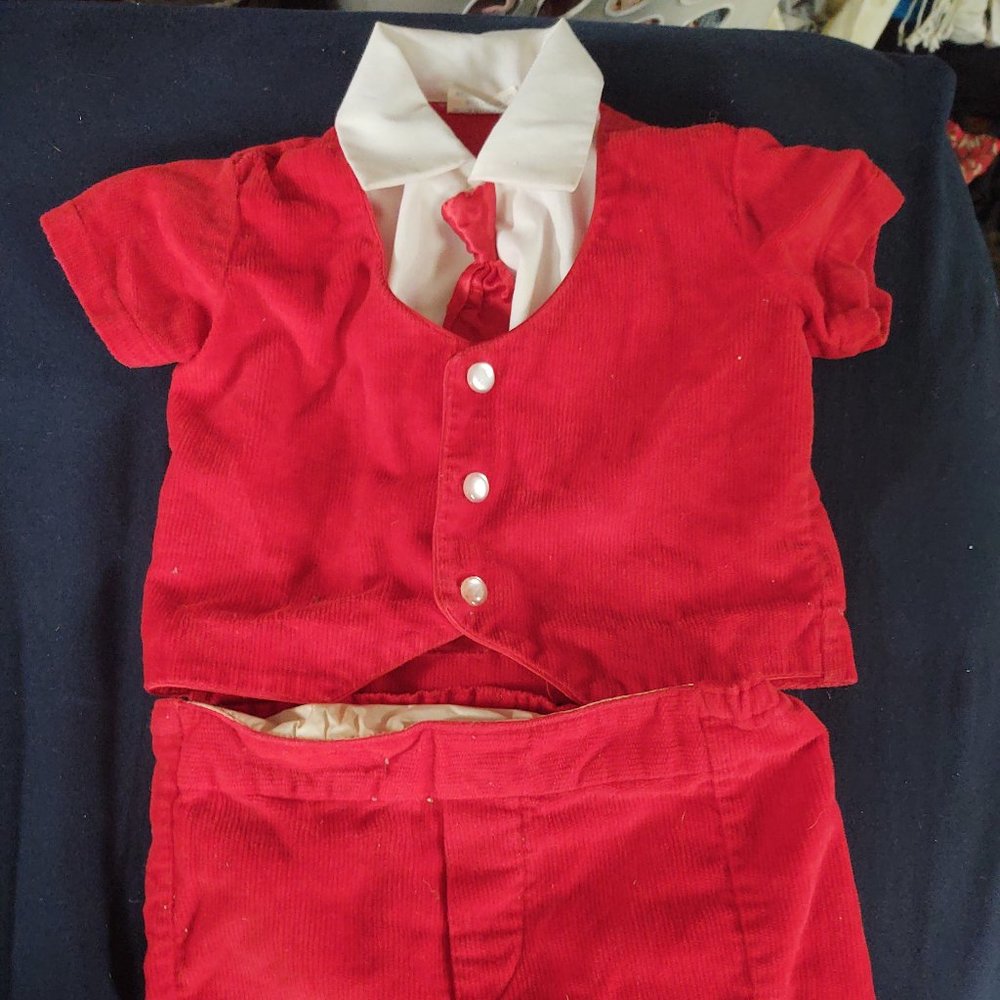 Vintage Christmas Suit